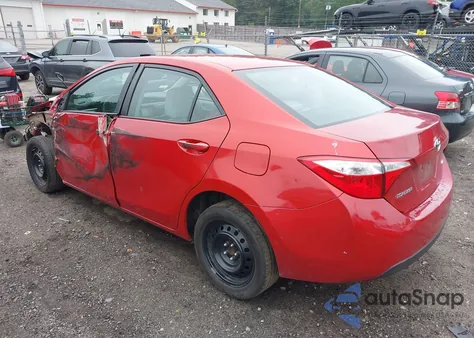 2016 Toyota Corolla Le z USA, uszkodzony, nr VIN 5YFBURHE0GP427356